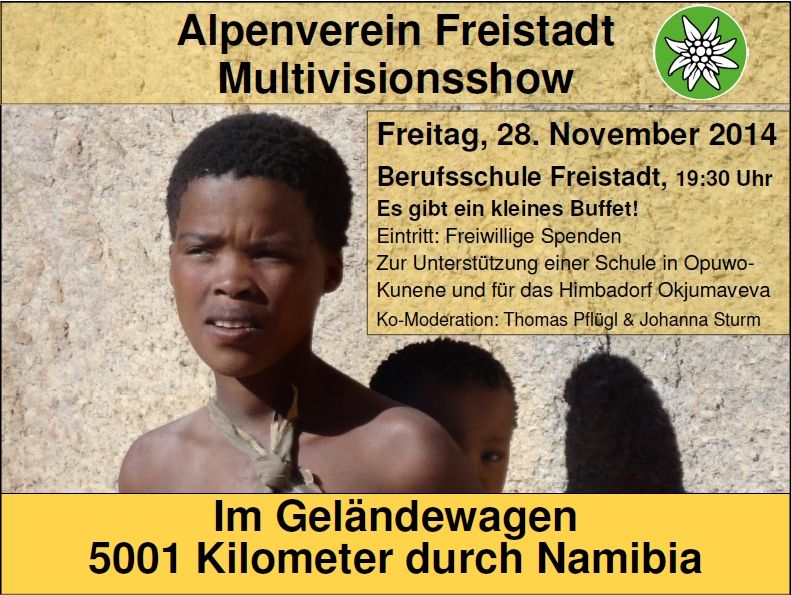 5001 Kilometer durch Namibia