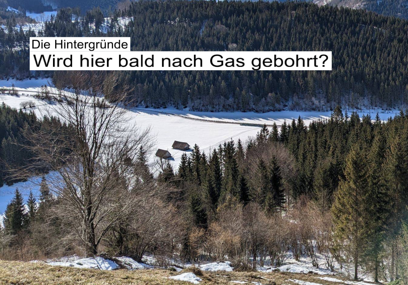 Molln und das Gas darunter