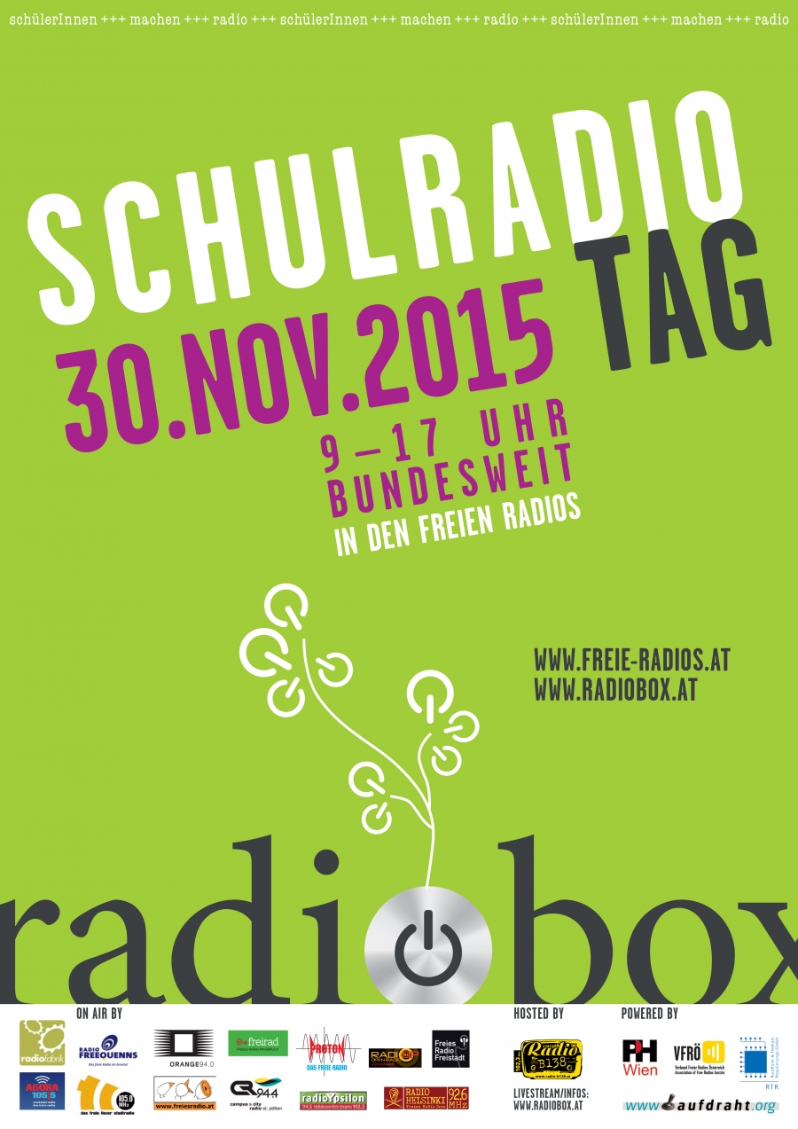 Schulradiotag 2015 – am 30. November