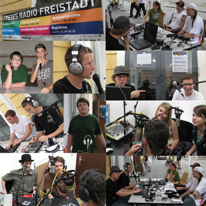 FRF sendete live vom Jugendtag 2009 und Festival Fantastika