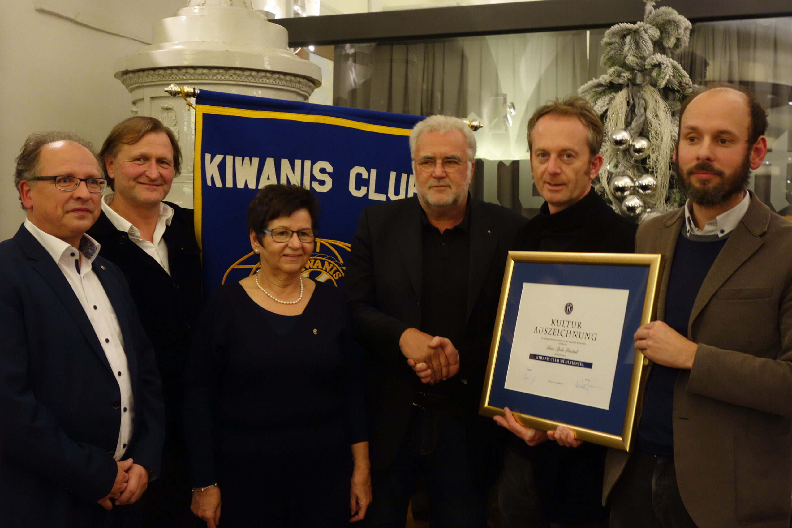 FRF erhält Kulturauszeichnung von Kiwanis Club Mühlviertel