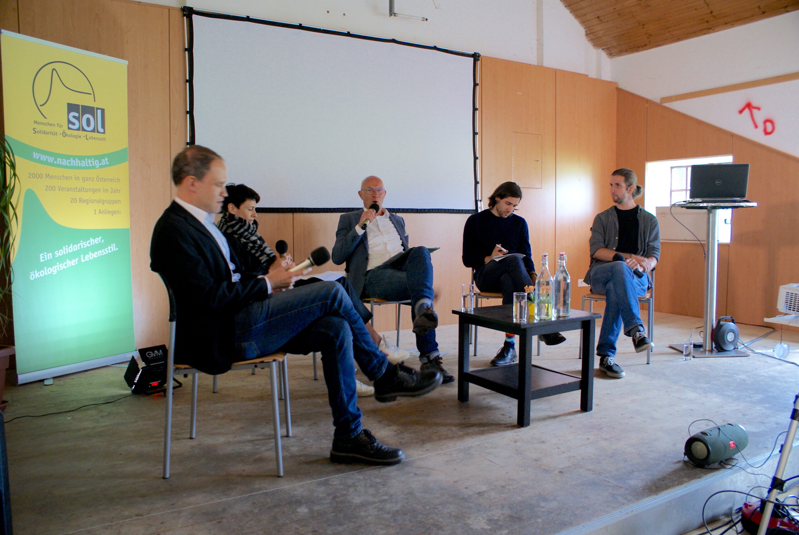 „Just Transition“ Diskussionsrunde beim SOL Symposium