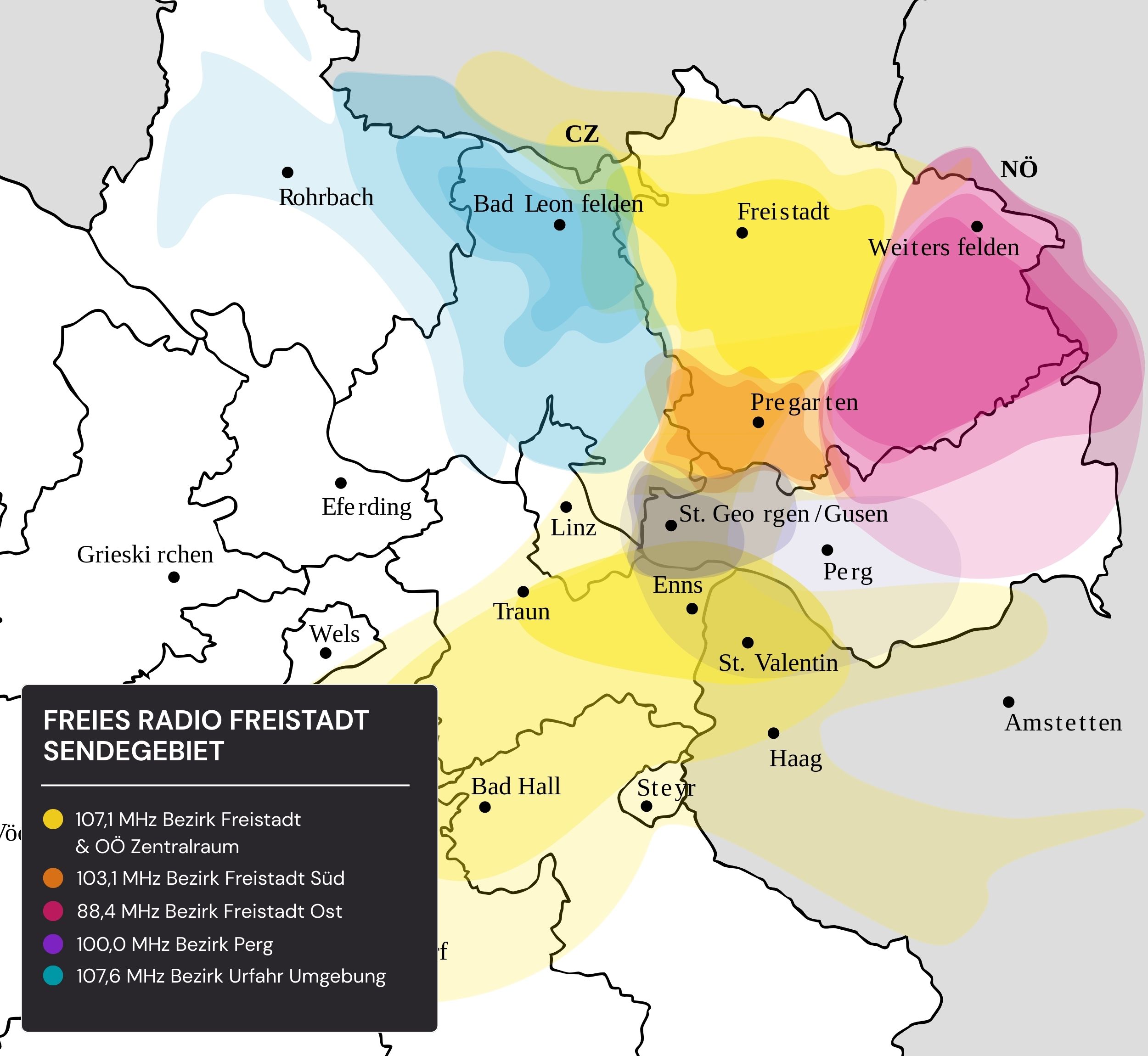 FRF: auch in den Bezirken Perg und Urfahr Umgebung