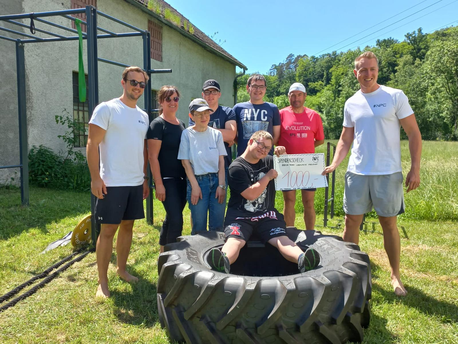 Lebenshilfe: 24 Stunden Training für Boccia