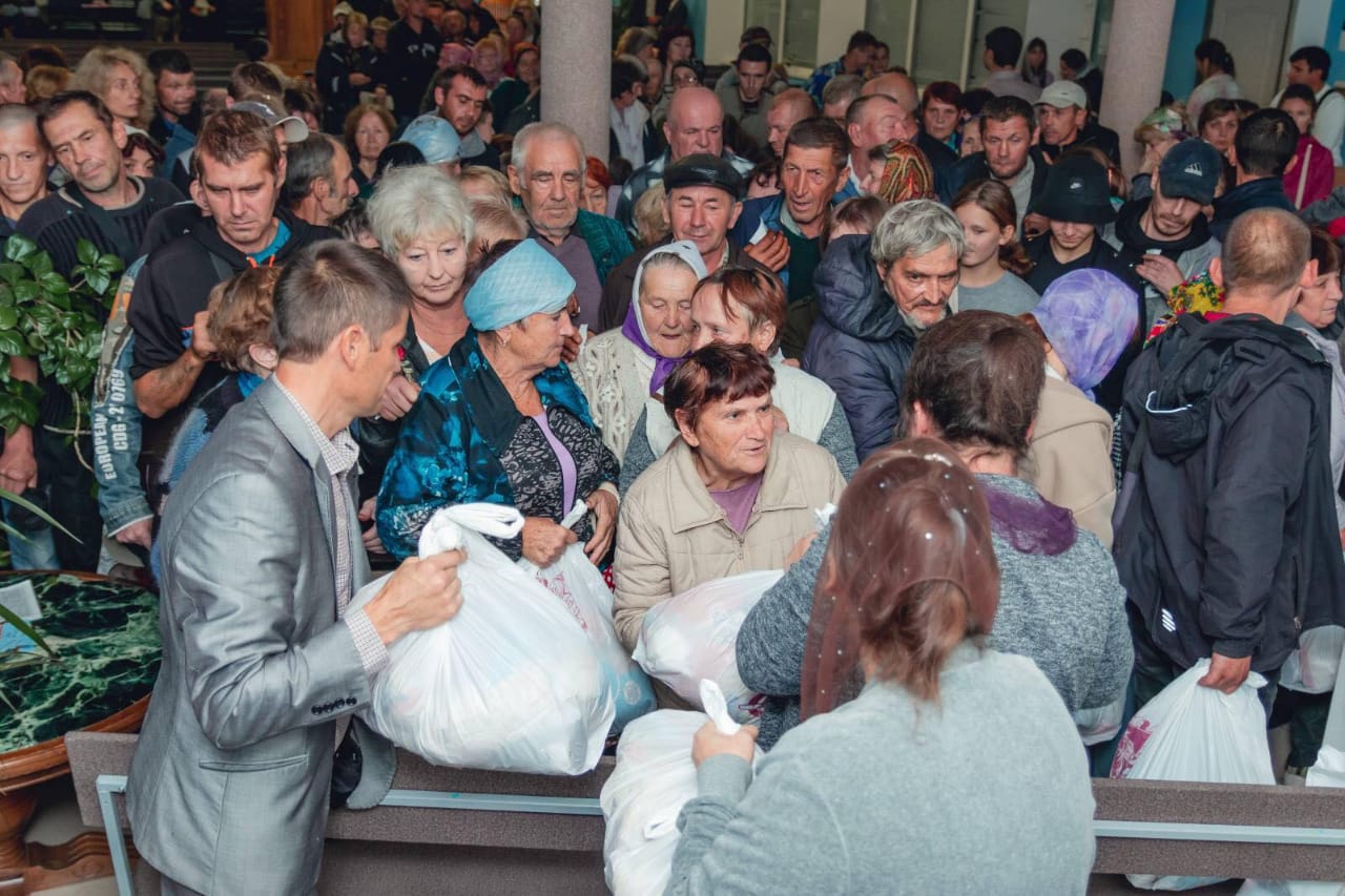 Sammelaktion im FRF: Warme Sachen für die Ukraine