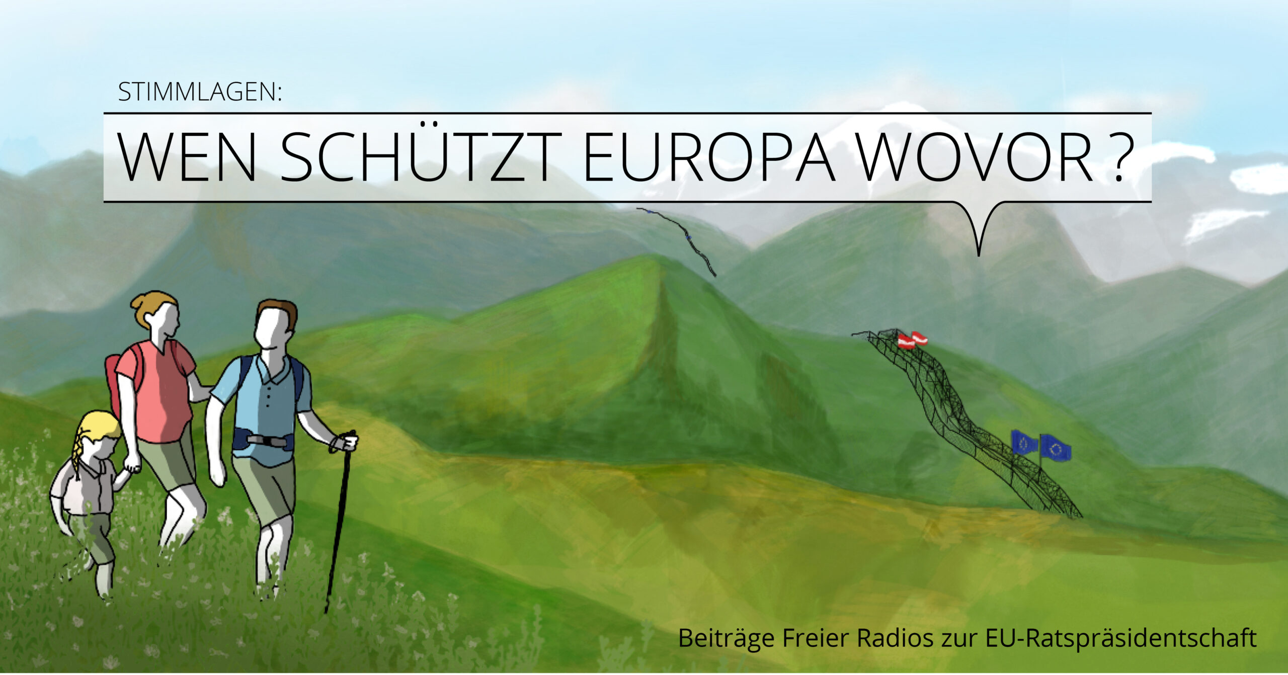 Stimmlagen 2018: Wen schützt Europa wovor?