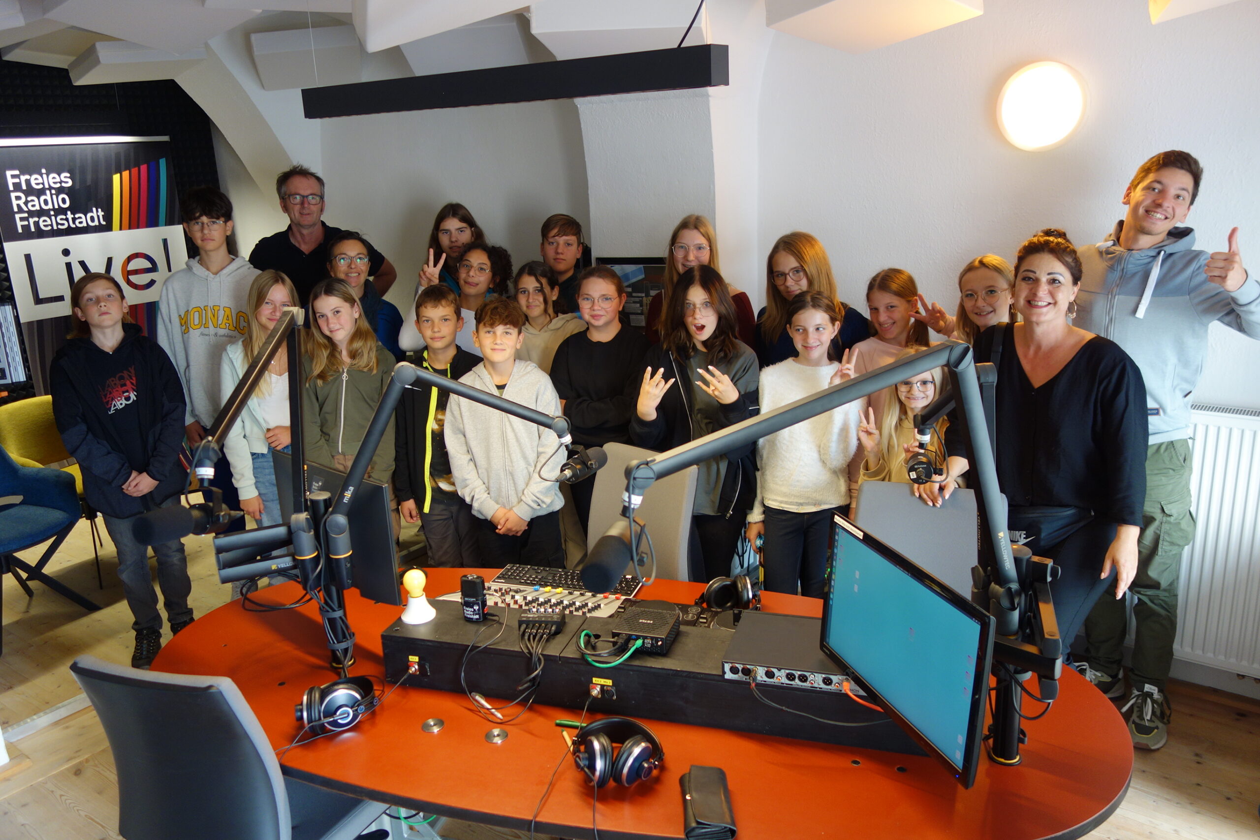 Schulradiotag 2023: MS Neumarkt österreichweit im Radio!