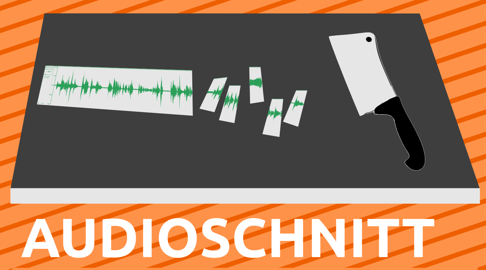 Audioschnitt mit Audacity am 20.9.24