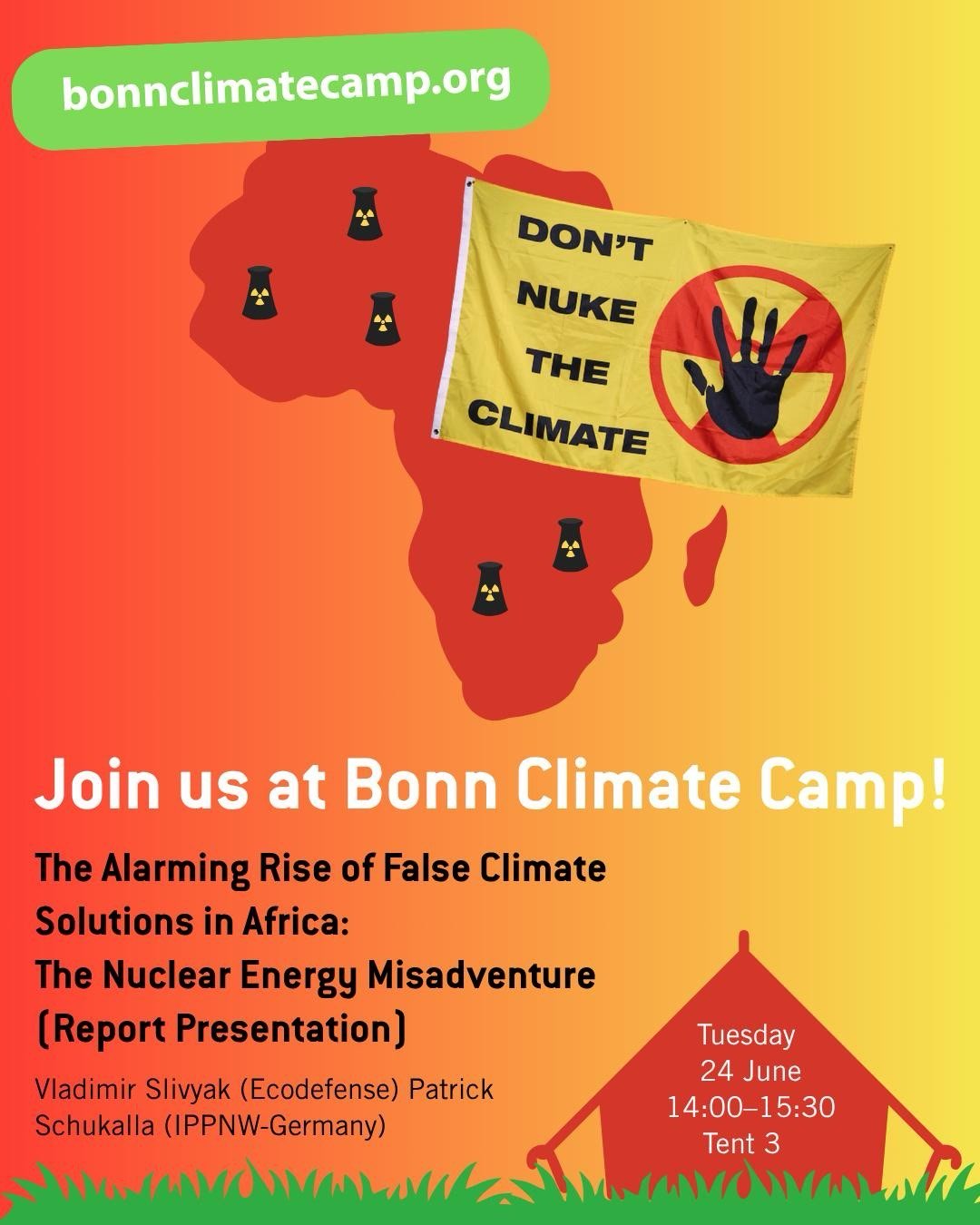 ​Don’t Nuke the Climate: Atomlobby greift nach Afrika