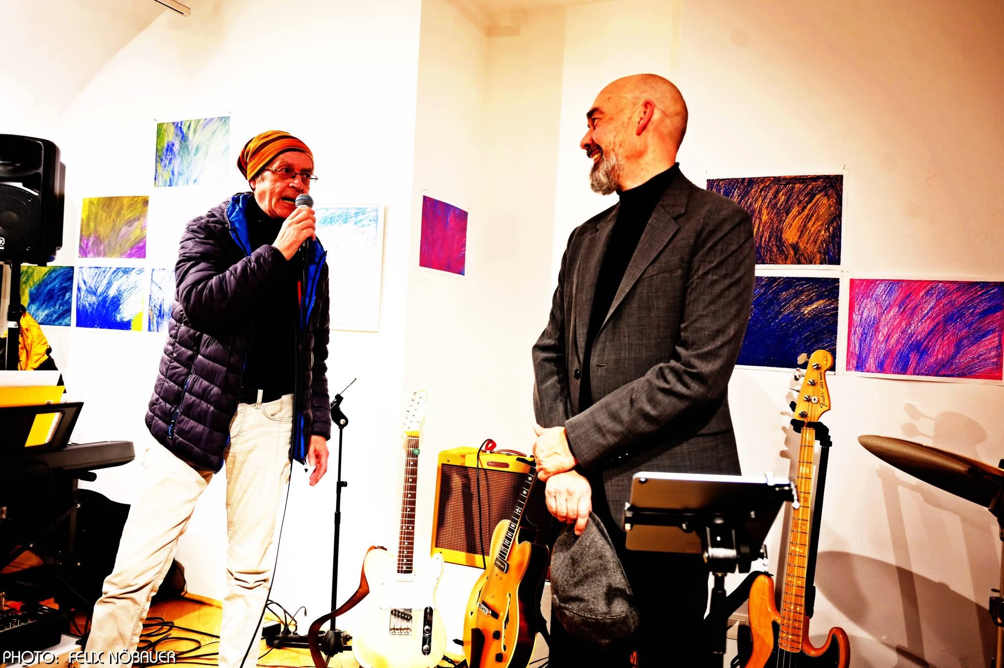 Frank Folgmann und Backing Crew