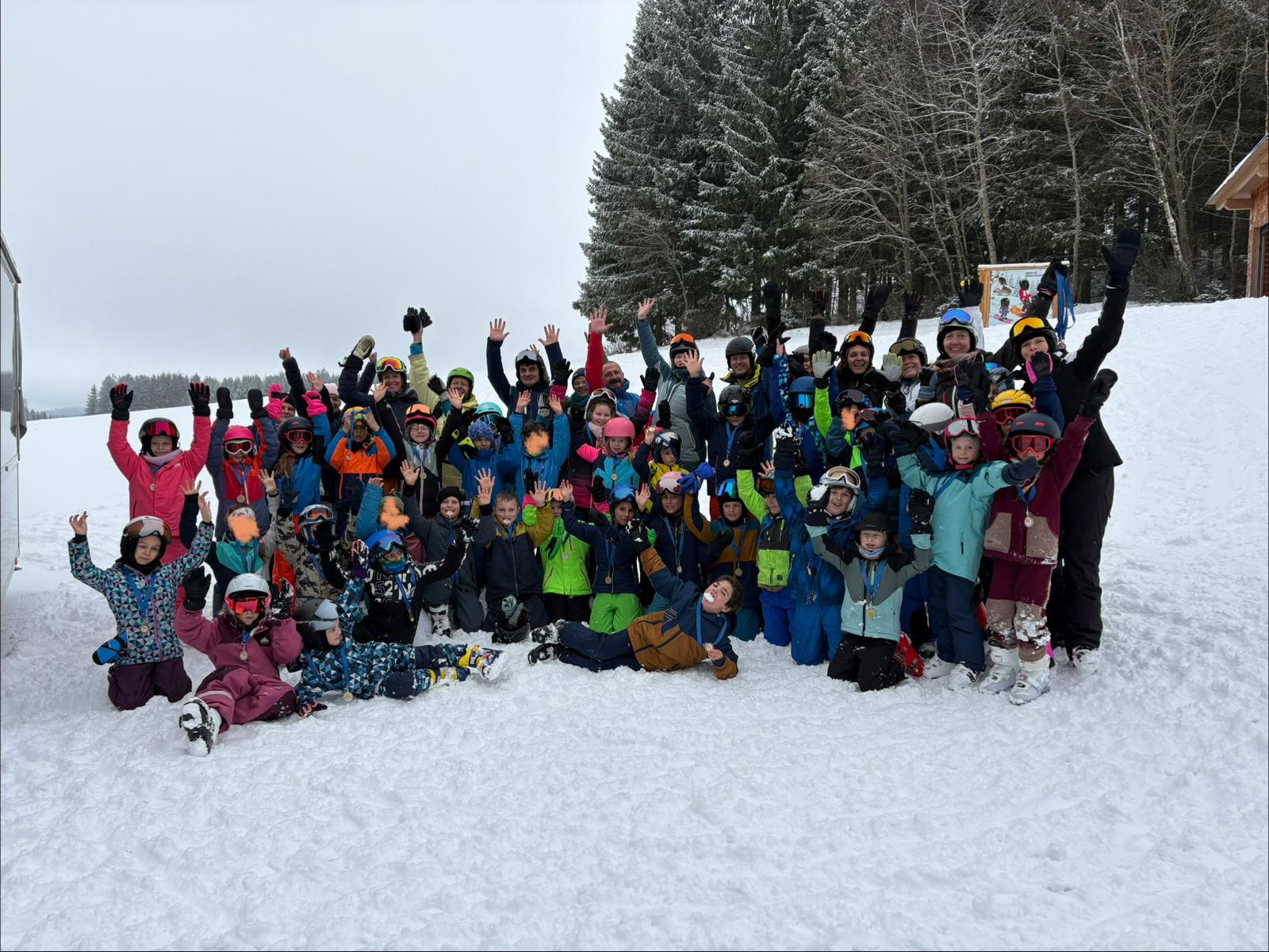Wintersport in der Mosaik.Schule