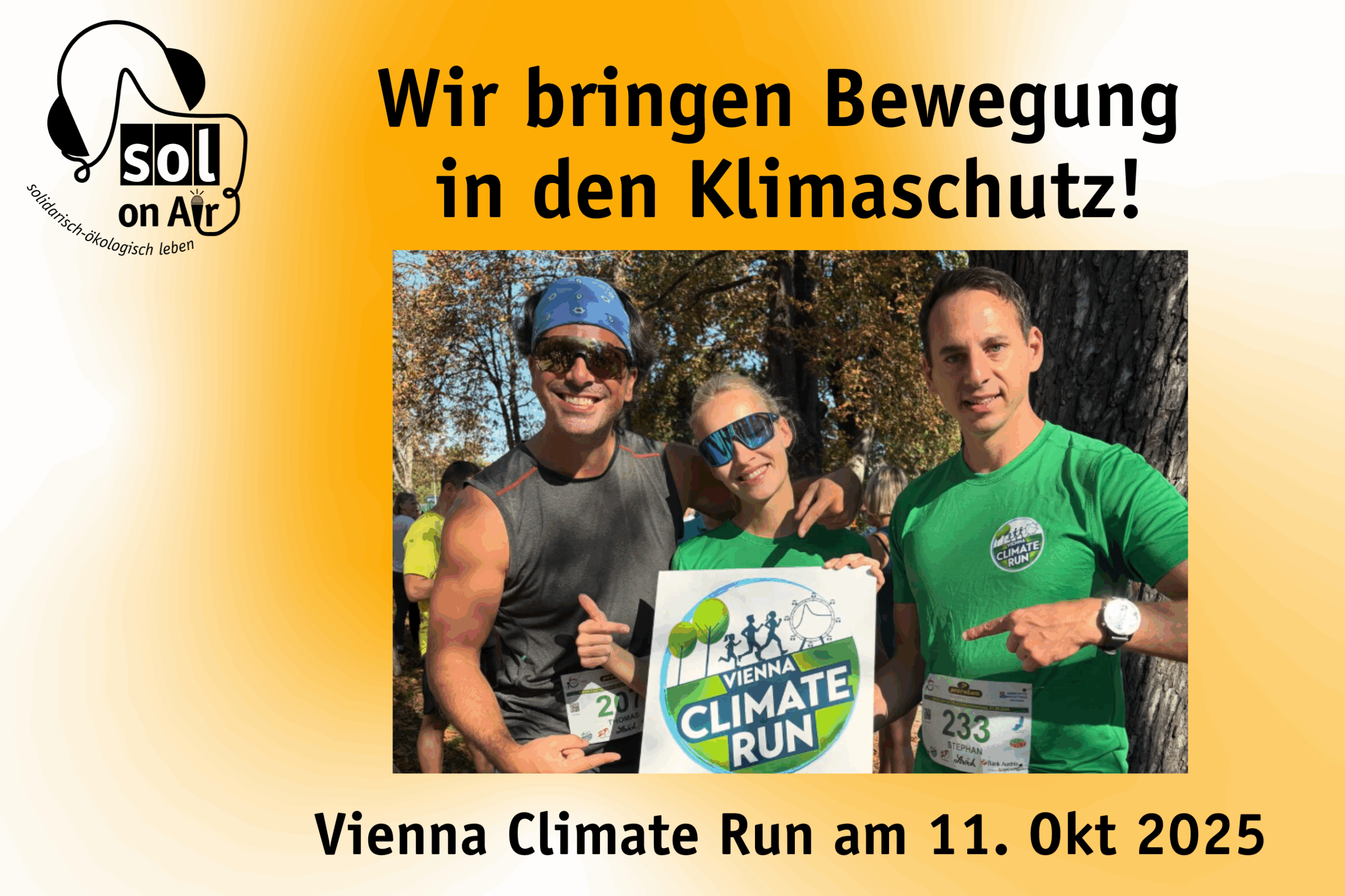 Vienna Climate Run – gemeinsam Bewegung für den Klimaschutz!